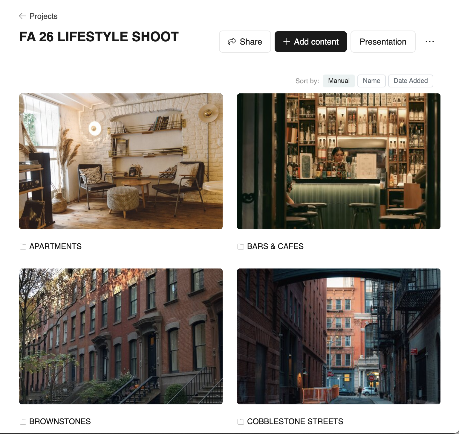 ScoutCloud Projects — turn locations into a client presentation